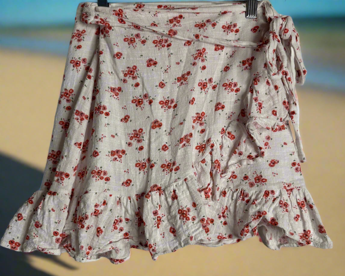 'SUPRE' Floral Wrap Skirt