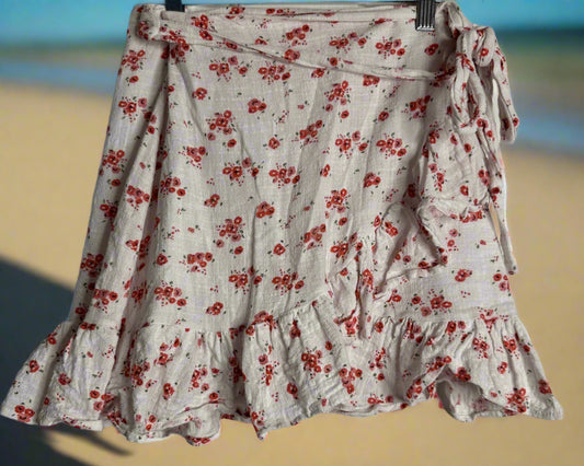 'SUPRE' Floral Wrap Skirt