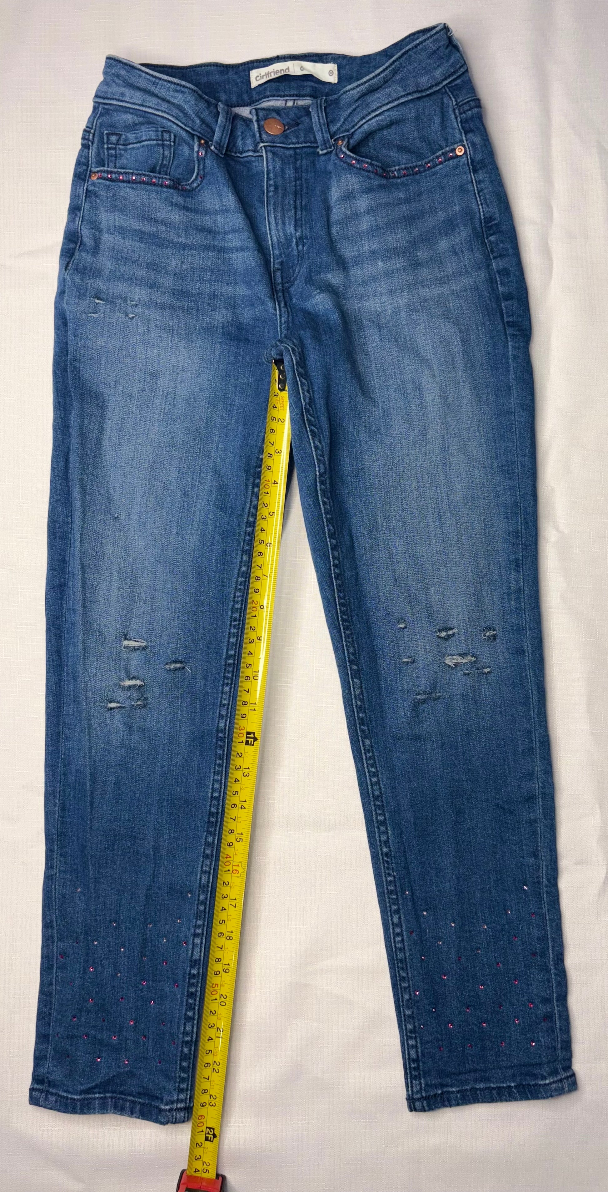 Target Upcycled sz 6 Jeans