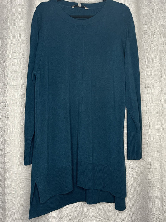 Teal long-sleeve Knitted Jumper