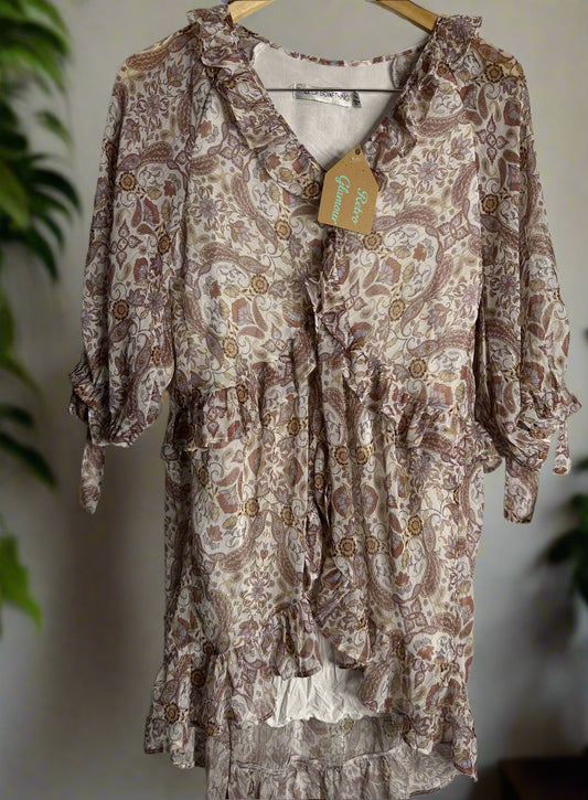 'Three of Something' Floral Blouse