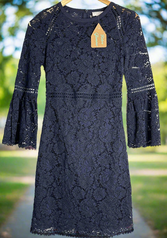 'Witchery' Navy Lace Dress